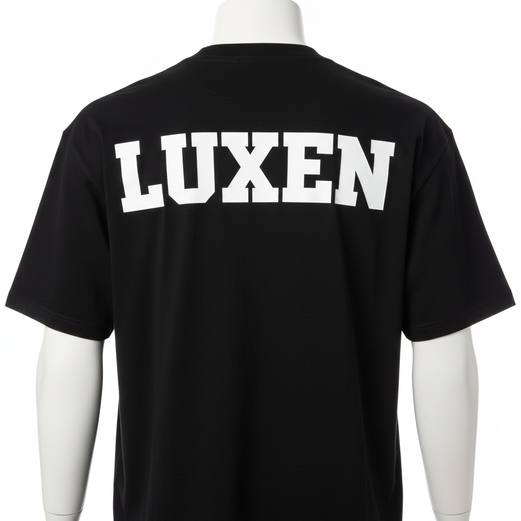Luxen Classic Tee - Black Back