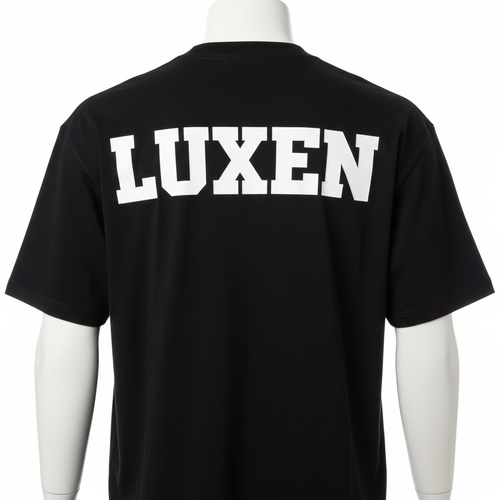 Luxen Classic Tee - Black Back