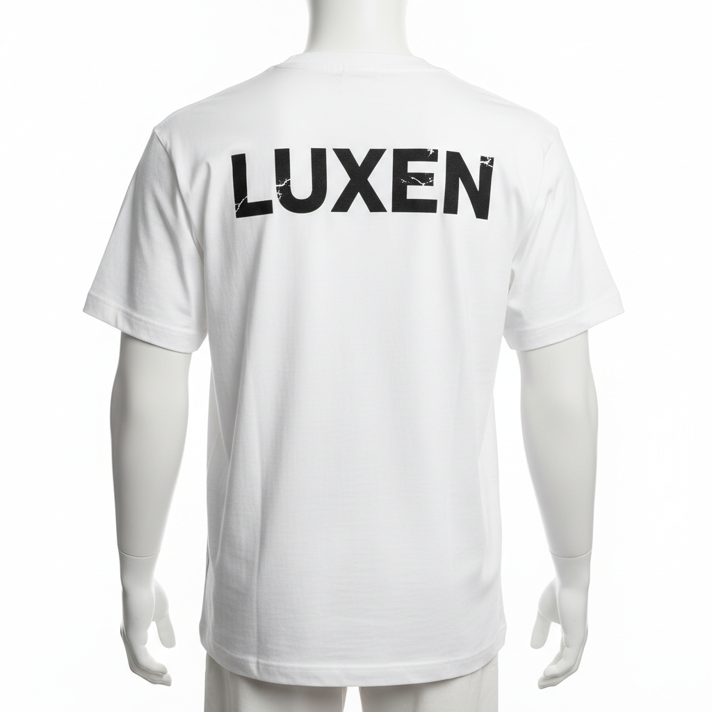 Luxen Classic Tee - White Back