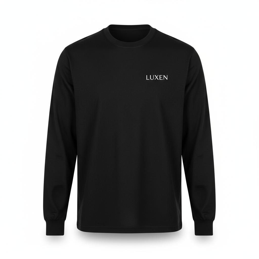 Luxen Long Sleeve - Black Front
