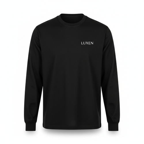 Luxen Long Sleeve - Black Front